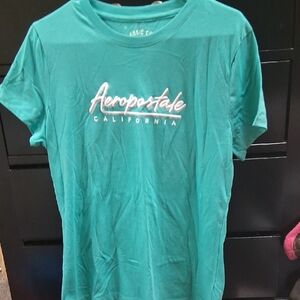 Aeropostale Teal Short Sleeve Tee